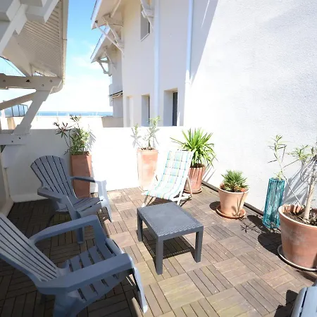 Duplex T2 Avec Balcon Et Terrasse, Résidence Les Pieds Dans L'eau, - Fr-1-420-126 Appartamento Arcachon
