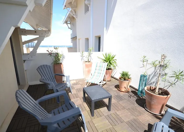 Duplex T2 Avec Balcon Et Terrasse, Les Pieds Dans L'eau, - Fr-1-420-126 Apartment Arcachon